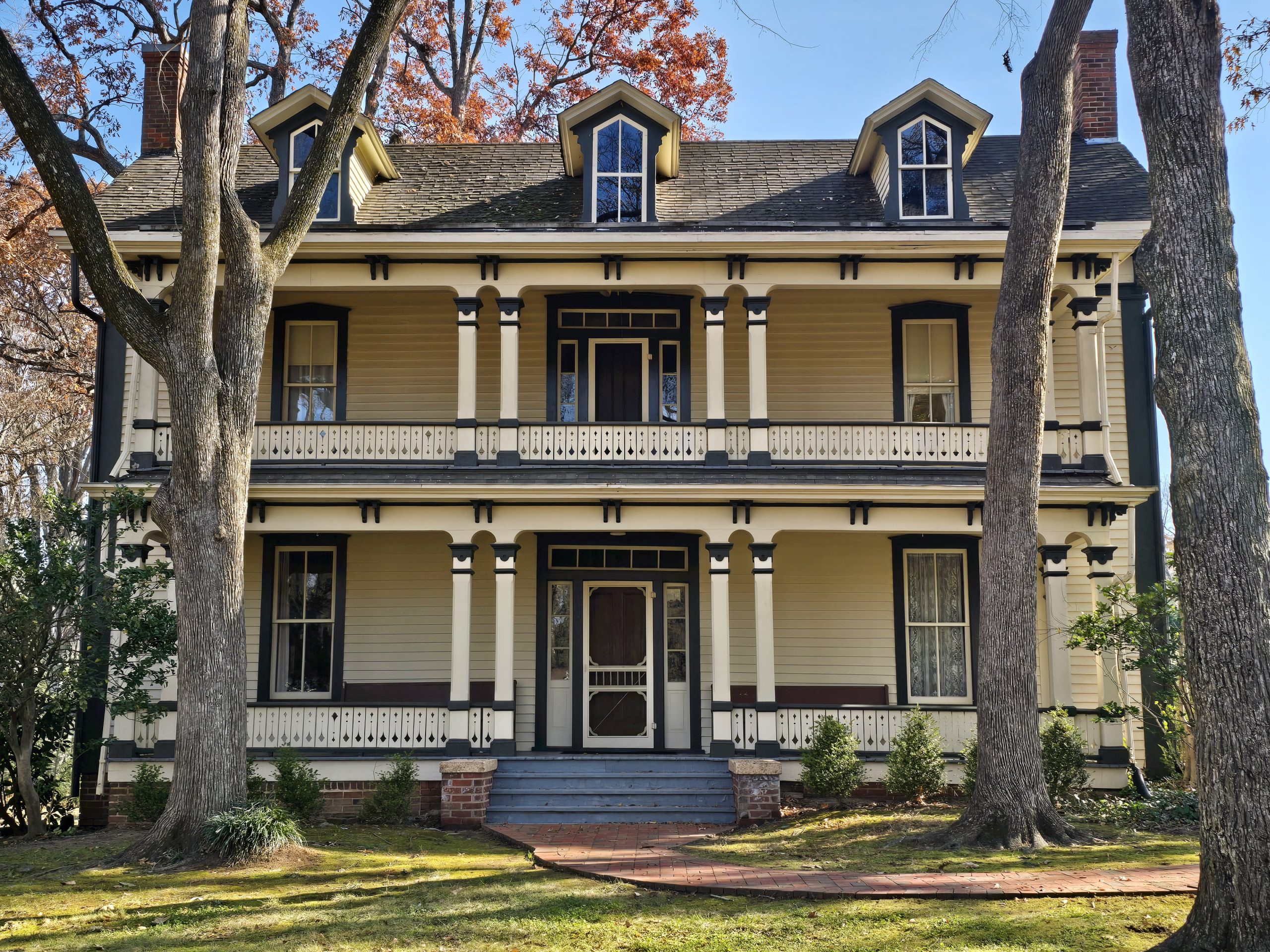Maple Grove Historic House Museum - 1883 Facade.